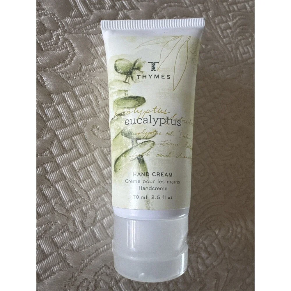 Thymes Eucalyptus Hand Cream 2.5 oz Sealed